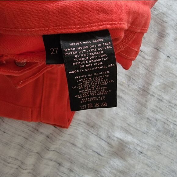 J Brand Limited Edition Red Jeans - Picture 6 of 6